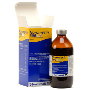 Buy Noromycin 300 LA Injectable Solution, 500 Ml online  Noromycin 300 LA Injectable Solution, 500 Ml  is specially formulate to provide sustaine antibiotic blood levels up to 4 days in cattle and pigs following a single treatment. Buy Noromycin 300 LA Injectable Solution, 500 Ml online usa, what is Noromycin 300 LA Injectable Solution, 500 Ml use for. Order Noromycin 300 LA Injectable Solution, 500 Ml online Nebraska, what is the cost of Noromycin 300 LA Injectable Solution, 500 Ml. How to use Noromycin 300 LA Injectable Solution, 500 Ml, cheap Buy Noromycin 300 LA Injectable Solution, 500 Ml for sale, Noromycin 300 LA Injectable Solution, 500 Ml for sale. Advantages NOROMYCIN LA 300 Injectable Solution offers the advantage of combining broad spectrum effectiveness against both gram positive and gram negative bacteria, with prolonged antibiotic blood levels up to 4 days duration following a single treatment. Noromycin LA 300 Indications NOROMYCIN™ LA 300 Injectable Solution is indicated in the treatment of all infections caused by oxytetracycline susceptible bacteria in cattle and pigs. CATTLE: Bacterial pneumonia, Pasteurellosis (associated with shipping fever complex), Mastitis, Metritis, Calf Scours (bacterial enteritis), Foot Rot, Navel ill, Calf Diphtheria, Leptospirosis, Blackleg/Malignant Edema, Peritonitis, Joint ill. SWINE: Erysipelas, Bacterial enteritis, Leptospirosis, Metritis, Mastitis, Bacterial pneumonia. Noromycin LA 300 Dosage And Administration For intramuscular or subcutaneous administration to cattle and intramuscular administration to pigs at a single dose rate of 1 mL per 15 kg of live bodyweight (20 mg oxytetracycline per kg bodyweight). It is recommended that the maximum dose at any one site is 10 mL in cattle and 5 mL in pigs to minimize local tissue irritation at the injection site. Intramuscular injections should be made deep into the fleshy part of the muscle such as the neck. Subcutaneous injections should be administered in the neck region. Following administration, temporary localise swelling may be observed at the site of injection for several days. This is due to the high concentration and long acting effect of the product. Buy Noromycin 300 LA Injectable Solution, 500 Ml online usa, what is Noromycin 300 LA Injectable Solution, 500 Ml use for. Order Noromycin 300 LA Injectable Solution, 500 Ml online Nebraska, what is the cost of Noromycin 300 LA Injectable Solution, 500 Ml. How to use Noromycin 300 LA Injectable Solution, 500 Ml, cheap Buy Noromycin 300 LA Injectable Solution, 500 Ml for sale, Noromycin 300 LA Injectable Solution, 500 Ml for sale. NOROMYCIN LA 300 Injectable Solution should be warmed to body temperature prior to administration. If clinical improvement is not observed after 48 hours, clinical re-evaluation may be required. In non-responsive cases, consideration may be given to the use of an alternative antibiotic. Note Treatment with Noromycin 300 LA only, in severe disease cases, may be insufficient. Warnings Intramuscular Administration Treated animals must not be slaughtered for use in food for at least 21 days after the latest treatment with this drug. Do not use in lactating dairy cattle. Subcutaneous Administration Treated cattle must not be slaughtered for use in food for at least 42 days after the latest treatment with this drug. Do not use in lactating dairy cattle. Note To avoid the possibility of excessive trim at the site of injection, do not slaughter cattle for at least 42 days after the latest treatment with this drug. Noromycin 300 LA Caution Occasional hypersensitivity reactions (anaphylaxis) have been observed following the parenteral administration of oxytetracycline. If such side effects occur, discontinue use of the drug and administer epinephrine immediately. The safety of this product in pregnant animals has not been demonstrated. Storage Store between 15° and 25°C. Protect from light. Do not freeze. Presentation NOROMYCIN LA 300 Injectable Solution is available in multidose 100 mL, 250 mL and 500 mL vials. Manufactured By Norbrook Laboratories Limited, Newry, Northern Ireland Where to Buy Noromycin 300 LA Online Buy Noromycin 300 LA Online from us at very competitive prices. We are 100% legit and efficient supplier of performance supplements for equine sports. We offer the best market prices and offer a huge discount for bulk buyers. Packaging and shipping are very discreet and bypass all custom or law enforcement. Delivery through regular and express airmail within 2-3 business days from dispatch. Buy Noromycin 300 LA Injectable Solution, 500 Ml online usa, what is Noromycin 300 LA Injectable Solution, 500 Ml use for. Order Noromycin 300 LA Injectable Solution, 500 Ml online Nebraska, what is the cost of Noromycin 300 LA Injectable Solution, 500 Ml. How to use Noromycin 300 LA Injectable Solution, 500 Ml, cheap Buy Noromycin 300 LA Injectable Solution, 500 Ml for sale, Noromycin 300 LA Injectable Solution, 500 Ml for sale.