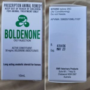 Buy Boldenone 10ml online without prescription Boldenone 10ml The structure of boldenone does allow it to convert into estrogen, but it does not have an extremely high affinity to do so. If we look at aromatization studies, they suggest that its rate of estrogen conversion should be about half that of testosterone’s. Water retention with this drug would therefore be slightly higher than that with Deca-Durabolin (with an estimated 20% conversion). Buy Boldenone 10ml online without prescription usa, Order Boldenone 10ml online Alaska, what is Boldenone 10ml, how to use Boldenone 10ml, Is Boldenone 10ml good for humans. how to use Boldenone 10ml, Boldenone 10mlfor sale,  But much less than we would find with a stronger compound as Testosterone. While there is still a chance of encountering an estrogen related side effect as such when using Equipoise, problems are usually not encountered at a moderate dosage level. Gynecomastia might become a problem, but usually only with very sensitive individuals or (again) with those using higher dosages. If estrogenic effects become a problem, the addition of Nolvadex should of course make the cycle more tolerable. An anti-aromatase such as Arimidex, Femara, or Amonasin would be a stronger option, however probably not necessary with such a mild drug. Details: Boldenone undecylenate is a veterinary injectable steroid. It is a derivative of testosterone, which exhibits strong anabolic and moderately androgenic properties. The undecylenate ester greatly extends the activity of the drug (the undecylenate ester is only one carbon atom longer than decanoate), so that clinically injections need to be repeat every three or four weeks. Buy Boldenone 10ml online without prescription usa, Order Boldenone 10ml online Alaska, what is Boldenone 10ml, how to use Boldenone 10ml, Is Boldenone 10ml good for humans. how to use Boldenone 10ml, Boldenone 10mlfor sale,  In the veterinary feild Equipoise is mostly used on horses, exhibiting a pronounce effect on lean bodyweight, appetite and general disposition of the animal. As with all steroids, this compound shows a marked ability for increasing red blood cell production. In recent years this compound has become a favorite among athletes. Many consider it an ideal substitute for Deca-Durabolin. Equipoise is not a rapid mass builder, but will provide a slow but steady gain of strength and quality muscle mass. The most positive effects of this drug are seen when it is used for longer cycles, usually lasting at least 10 weeks in length. The muscle gained should not be the smooth bulk seen with androgens, but instead a very defined and solid look. Buy Boldenone 10ml online without prescription usa, Order Boldenone 10ml online Alaska, what is Boldenone 10ml, how to use Boldenone 10ml, Is Boldenone 10ml good for humans. how to use Boldenone 10ml, Boldenone 10mlfor sale, 