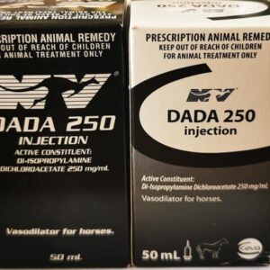 Buy DADA 250 Injection appears to be a specialized veterinary product, though specific information might not be widely available.