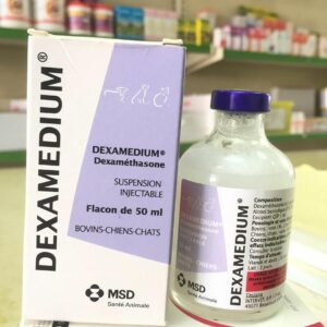 Dexamedium 50ml  is a potent synthetic glucocorticoid with low mineralocorticoid activity. It has 10 to 20 times the anti-inflammatory activity of...