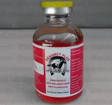 Dexamet Plus 30ml (dex a METH a sone) is a corticosteroid. It is used to treat inflammation of the skin, joints, lungs, and other organs. Common conditions