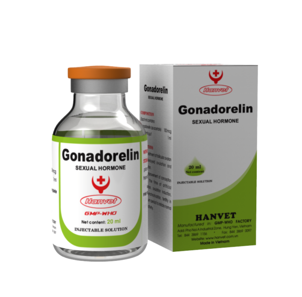 Gonadorelin injection is a synthetic form of gonadotropin-releasing hormone (GnRH), which is naturally secreted by the hypothalamus in mammals.