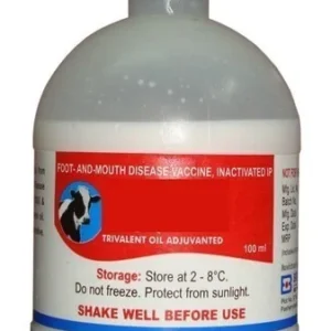 The Futvac FMD Vaccine is a specialized vaccine designed to protect livestock against Foot-and-Mouth Disease (FMD), a highly contagious viral disease that