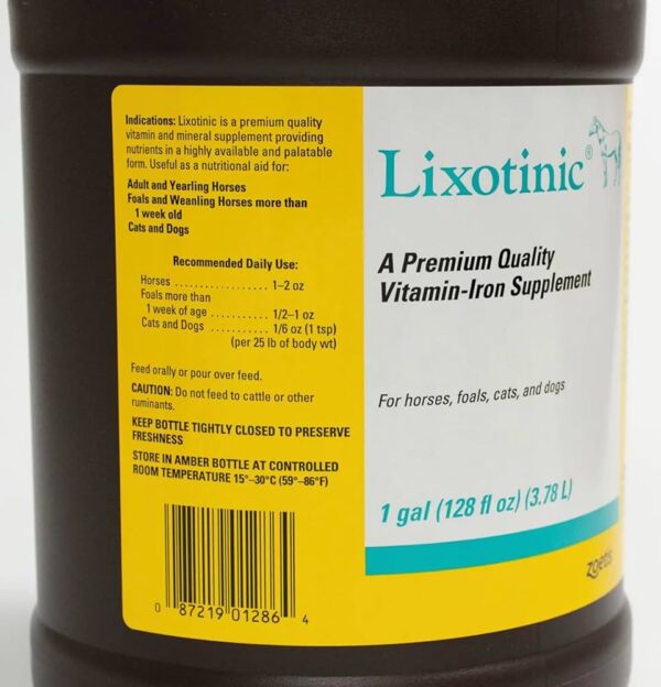 Lixotinic for horse | Lixotinic for dog | Lixotinic for cat