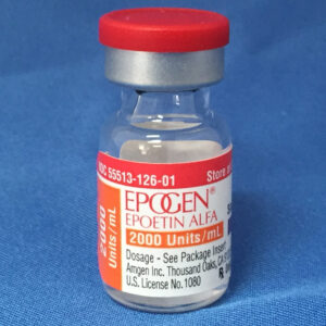 Epogen for anemia treatment is a synthetic form of erythropoietin, a hormone naturally produced by the kidneys that stimulates red blood cell (RBC)