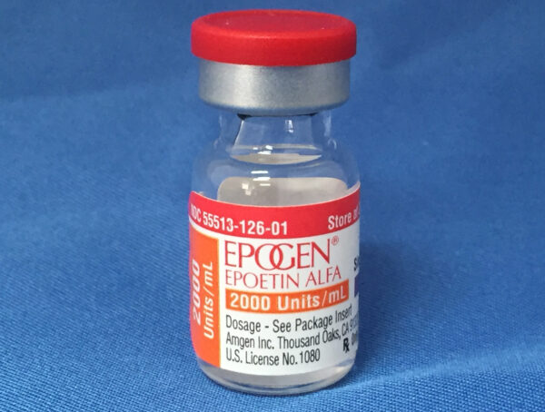 Epogen for anemia treatment is a synthetic form of erythropoietin, a hormone naturally produced by the kidneys that stimulates red blood cell (RBC)
